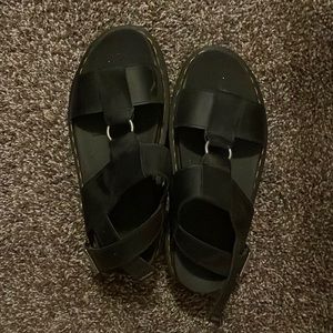 Dr marten platform sandal